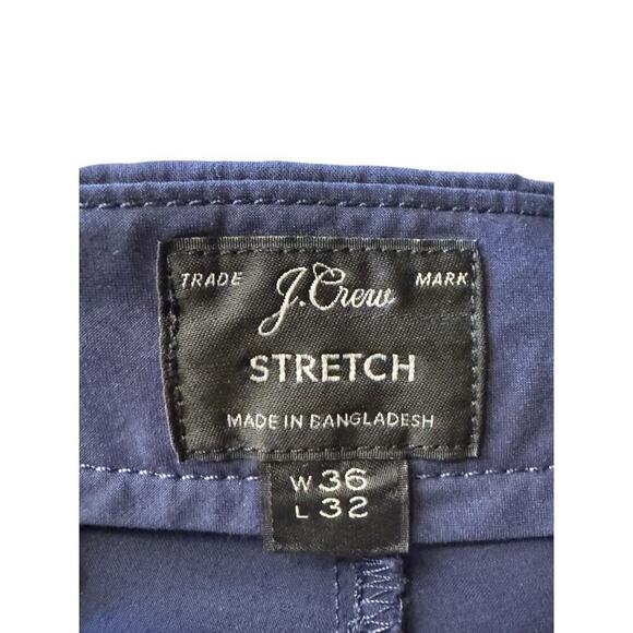 J Crew Performance Pants Slim Fit 4-Way Stretch Navy Blue Men’s 36 X 32 - Picture 7 of 8